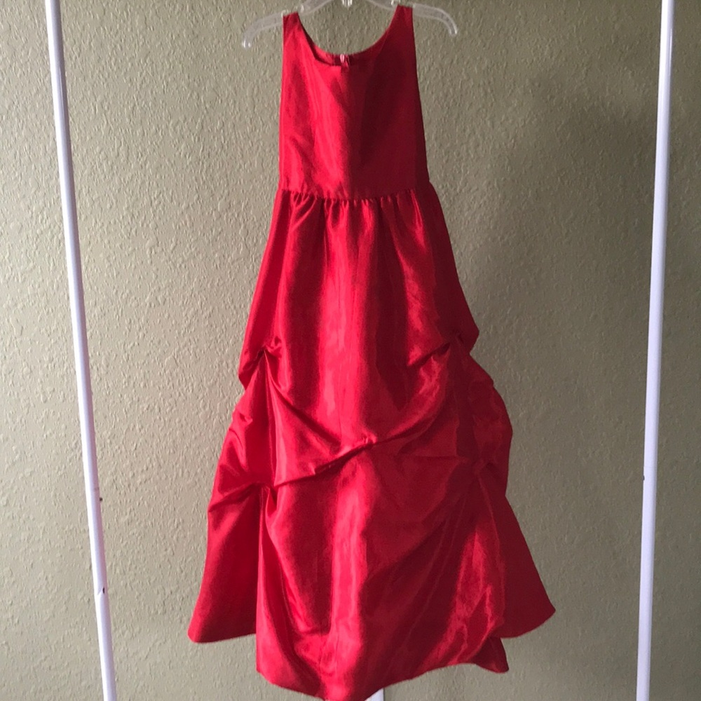 Red dress